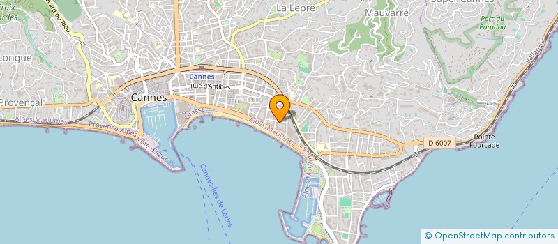 localisation de l'entreprise MADAME MAILEEN GIRARDOT  CANNES