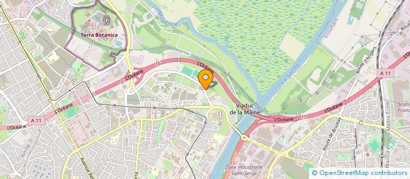 localisation de l'entreprise MADAME MAILI RATELET  ANGERS