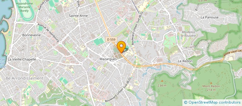 localisation de l'entreprise MADAME MAILIE BAPTISTE à MARSEILLE