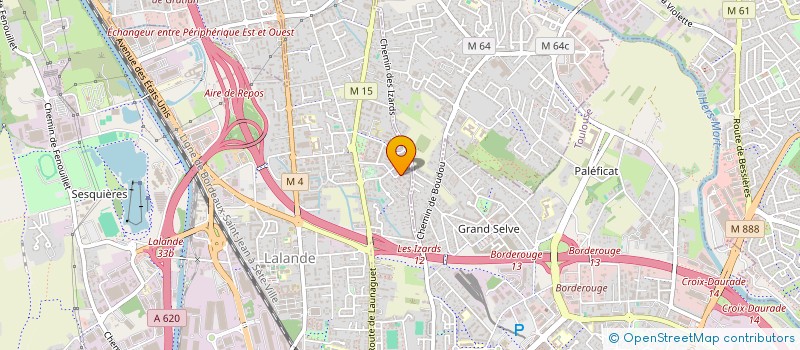 localisation de l'entreprise MADAME MAILIE SALVON  TOULOUSE