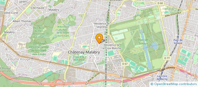 localisation de l'entreprise MADAME MAILINA UK HEL CHAU à CHATENAY-MALABRY