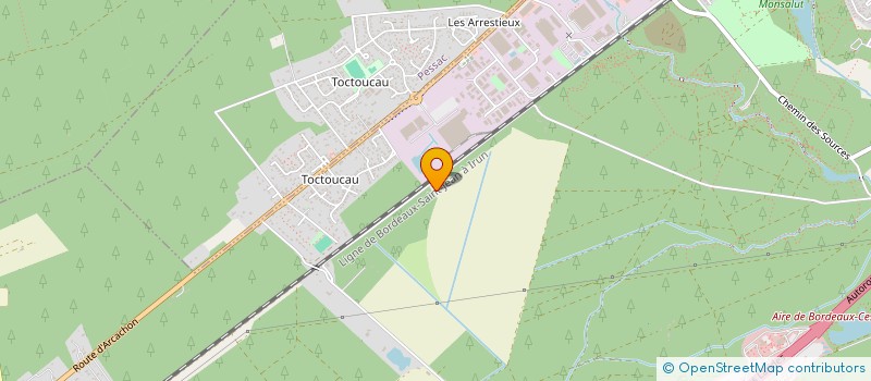 localisation de l'entreprise MADAME MAILIS BONEDEAU  CESTAS