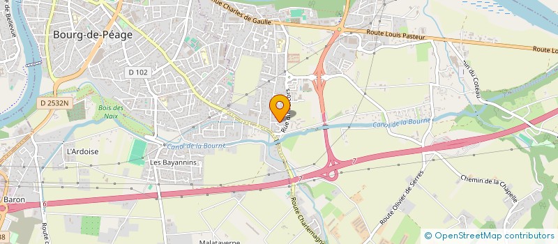 localisation de l'entreprise MADAME MAILIS ROTSAERT  CHATUZANGE-LE-GOUBET