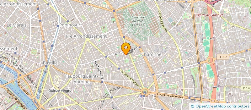 localisation de l'entreprise MADAME MAILISS COMMUNAL  PARIS