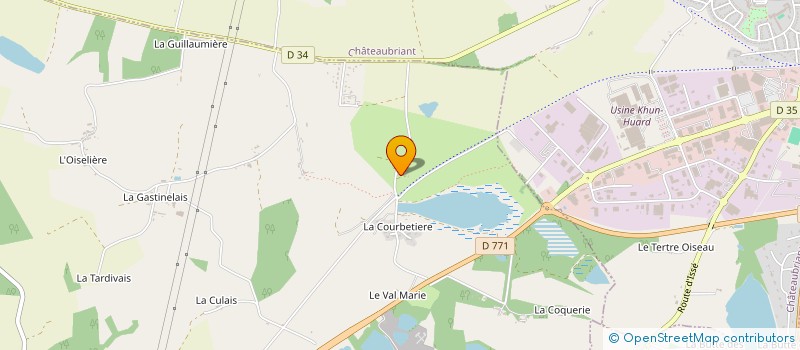 localisation de l'entreprise MADAME MAILLYS SORIN  SAINT-AUBIN-DES-CHATEAUX