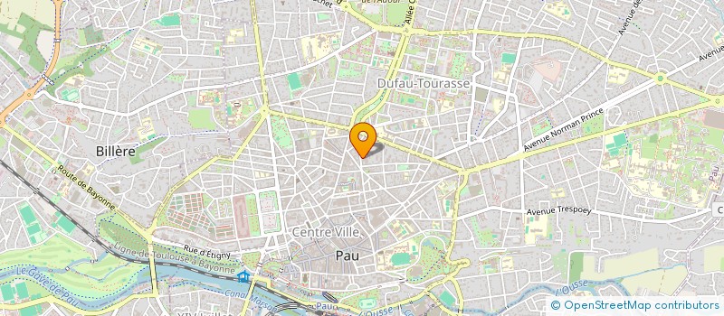 localisation de l'entreprise MADAME MAILYS BENQUET à PAU