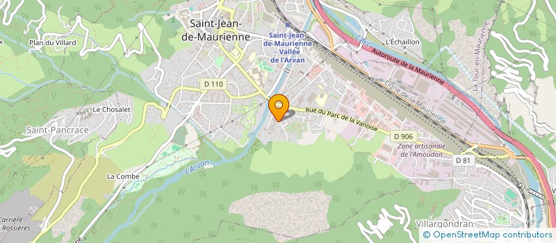 localisation de l'entreprise MADAME MAILYS BERTHET  VARACIEUX