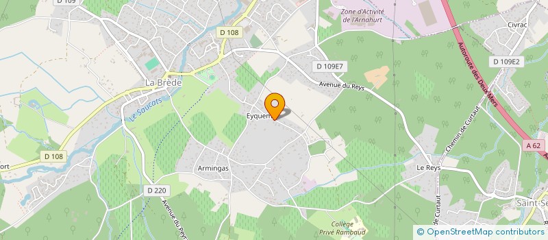 localisation de l'entreprise MADAME MAILYS BIRLICHI  LA BREDE