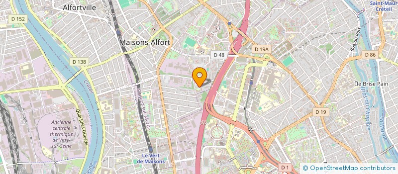 localisation de l'entreprise MADAME MAILYS BISCAY à MAISONS-ALFORT
