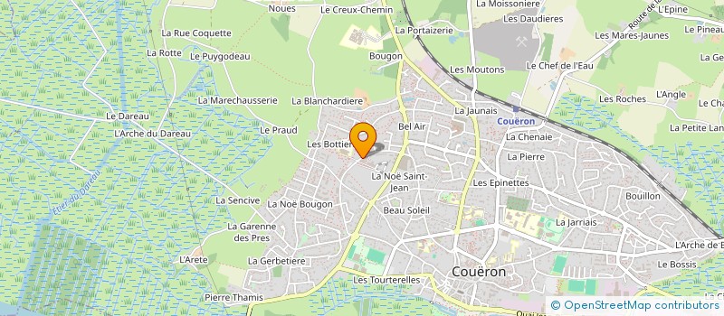 localisation de l'entreprise MADAME MAILYS BUSSEROLLES à COUERON