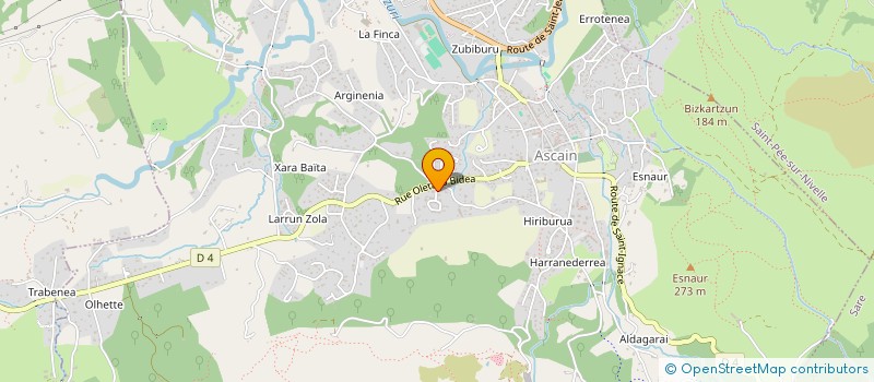 localisation de l'entreprise MADAME MAILYS CARCELEN à ASCAIN