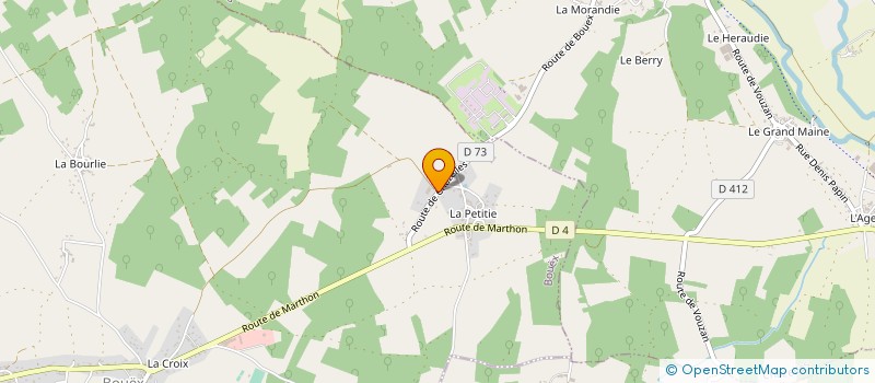 localisation de l'entreprise MADAME MAILYS CARDONNE à BOUEX