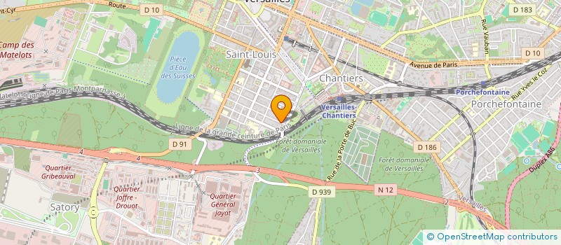 localisation de l'entreprise MADAME MAILYS DE CUNIAC  VERSAILLES