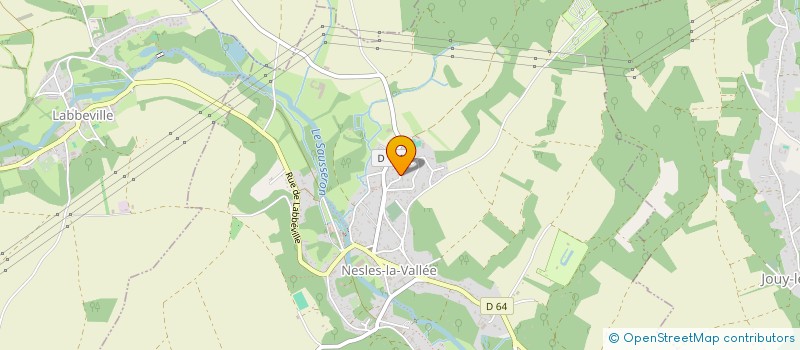 localisation de l'entreprise MADAME MAILYS DELAMARRE  NESLES-LA-VALLEE