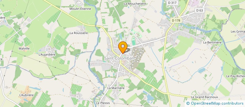 localisation de l'entreprise MADAME MAILYS DIARRA  SAINT-COLOMBAN