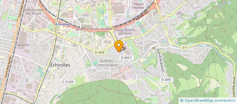 localisation de l'entreprise MADAME MAILYS DUTHU  ECHIROLLES