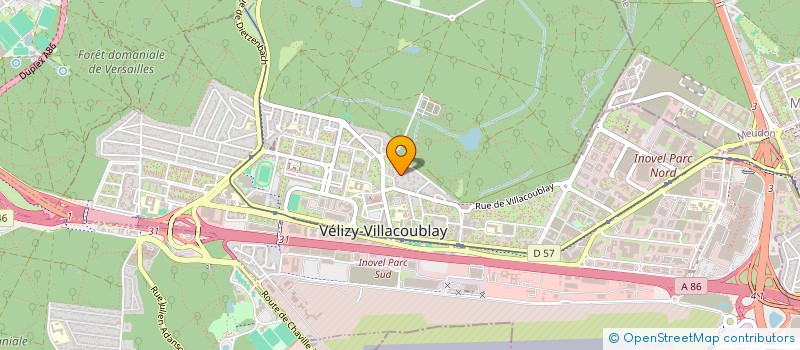 localisation de l'entreprise MADAME MAILYS GAUFFRIAU  VELIZY-VILLACOUBLAY