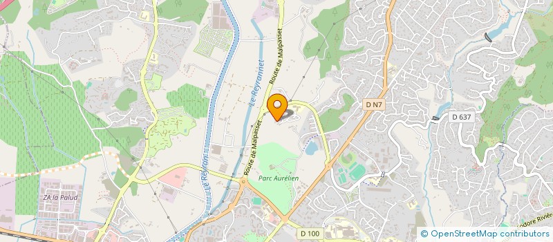 localisation de l'entreprise MADAME MAILYS GHESTIN--CORRE à FREJUS