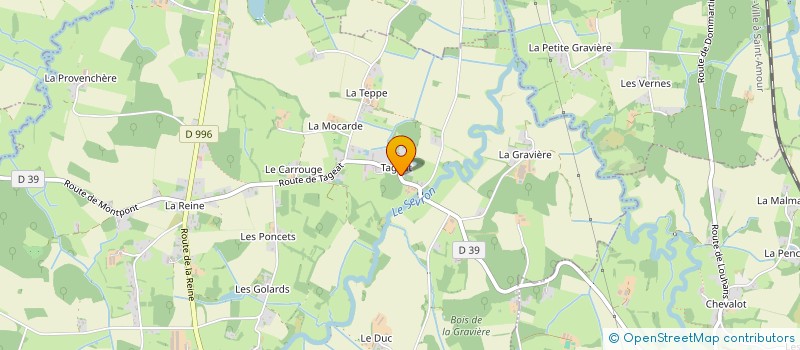 localisation de l'entreprise MADAME MAILYS GIRODON à VARENNES-SAINT-SAUVEUR