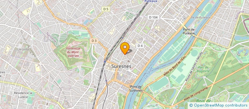 localisation de l'entreprise MADAME MAILYS HUBY à SURESNES