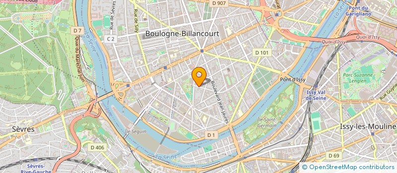 localisation de l'entreprise MADAME MAILYS JODEAU à BOULOGNE BILLANCOURT