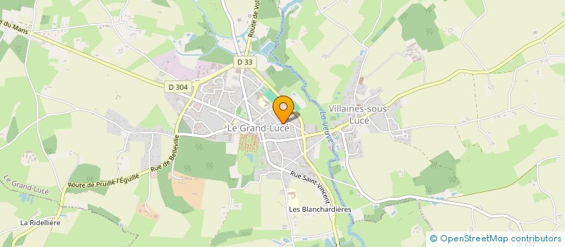 localisation de l'entreprise MADAME MAILYS JULIEN  LE GRAND-LUCE