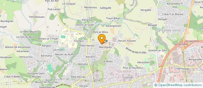 localisation de l'entreprise MADAME MAILYS KEROGUES à BREST