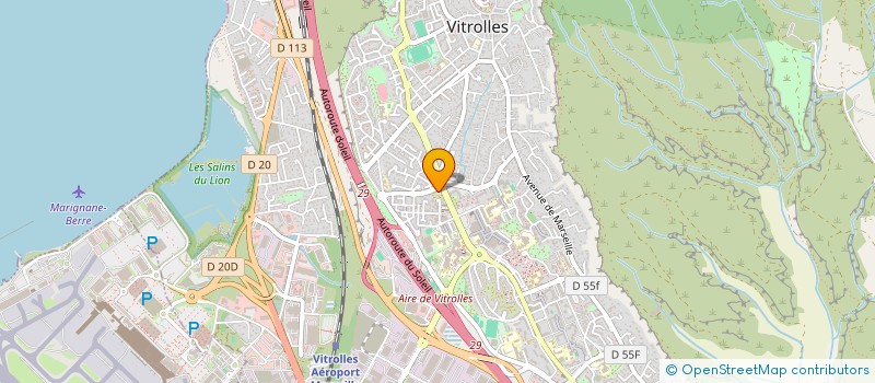 localisation de l'entreprise MADAME MAILYS LASCOUR  VITROLLES