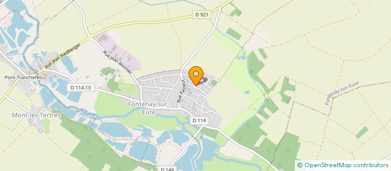 localisation de l'entreprise MADAME MAILYS LETILLEUL à FONTENAY-SUR-EURE