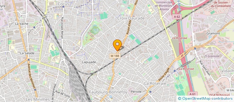 localisation de l'entreprise MADAME MAILYS MANTIN à TOULOUSE
