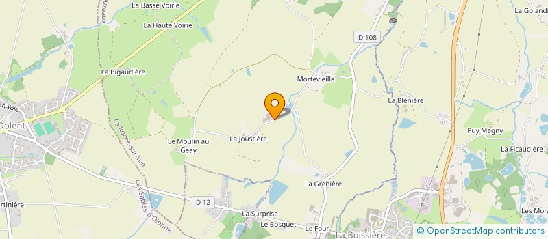 localisation de l'entreprise MADAME MAILYS MENEZO à AUBIGNY-LES CLOUZEAUX
