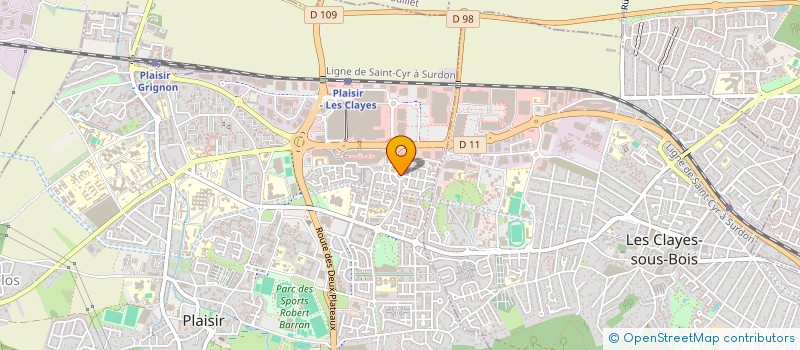 localisation de l'entreprise MADAME MAILYS MICHOT  PLAISIR