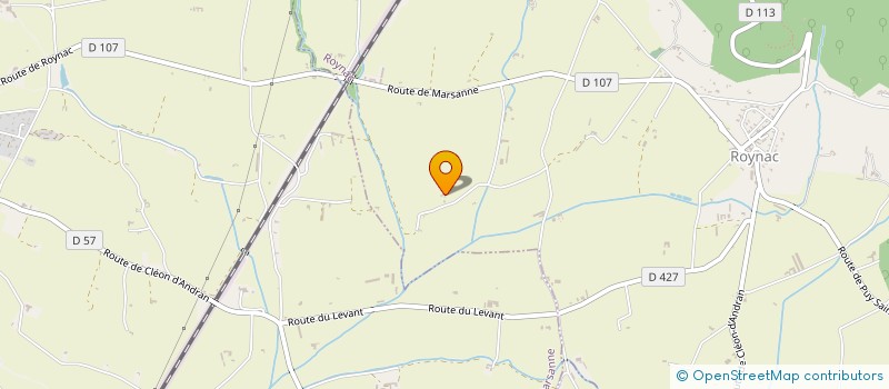 localisation de l'entreprise MADAME MAILYS MILLON FREMILLON  PONT-DE-BARRET