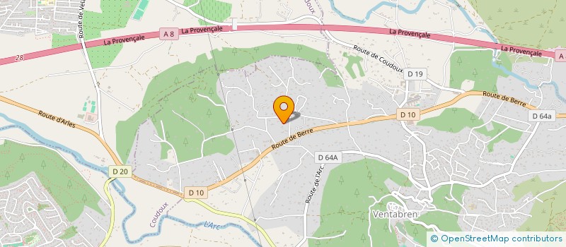 localisation de l'entreprise MADAME MAILYS MORATA  VENTABREN