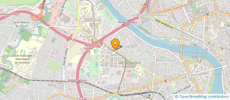 localisation de l'entreprise MADAME MAILYS MOSSE  TOULOUSE