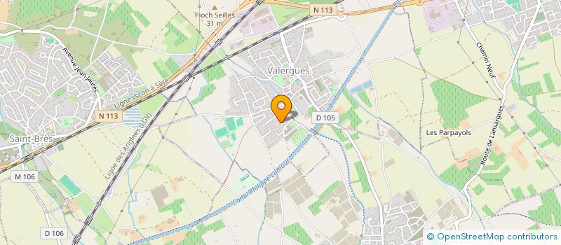 localisation de l'entreprise MADAME MAILYS POHL  VALERGUES