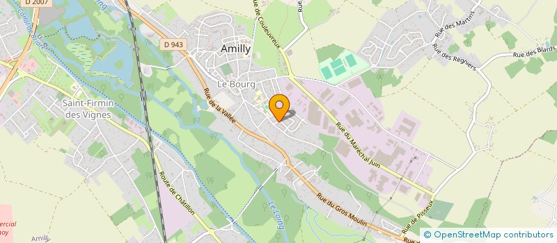 localisation de l'entreprise MADAME MAILYS PREVOST à AMILLY