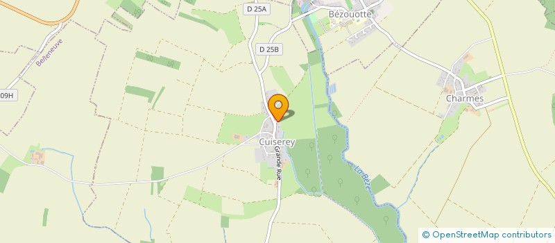 localisation de l'entreprise MADAME MAILYS PRIN  CUISEREY