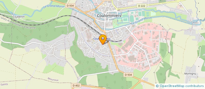 localisation de l'entreprise MADAME MAILYS PRUNIERES à COULOMMIERS