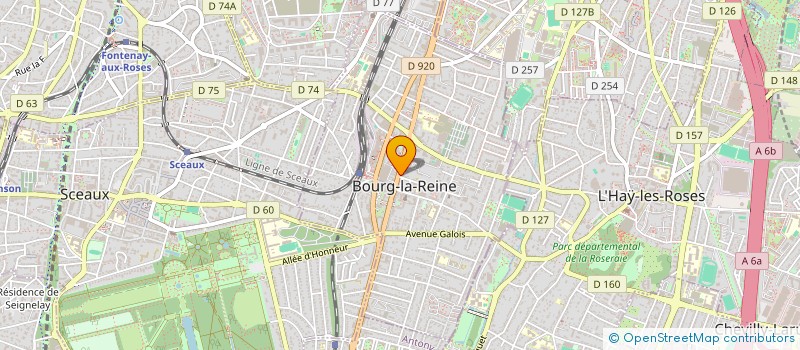 localisation de l'entreprise MADAME MAILYS RAUSCH à BOURG-LA-REINE