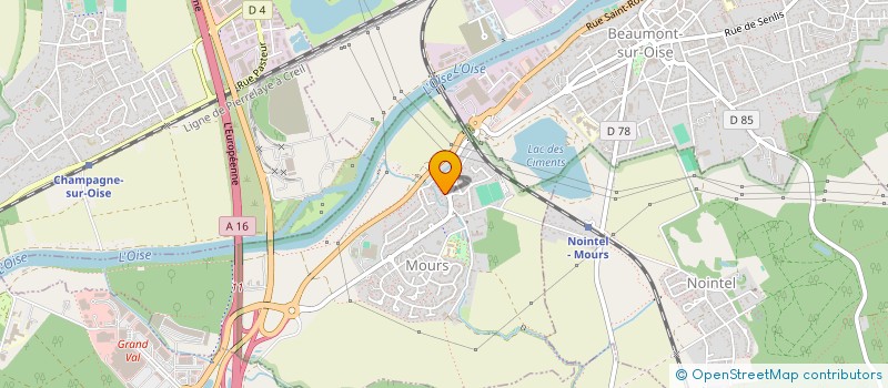 localisation de l'entreprise MADAME MAILYS RIBEIRO  MOURS