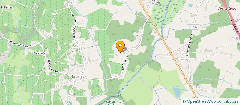 localisation de l'entreprise MADAME MAILYS ROLLAND  TAURIAC