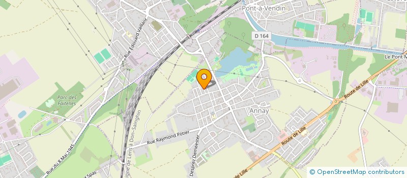 localisation de l'entreprise MADAME MAILYS ROUSSELLE  ANNAY