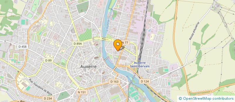localisation de l'entreprise MADAME MAILYS SANCHEZ à AUXERRE