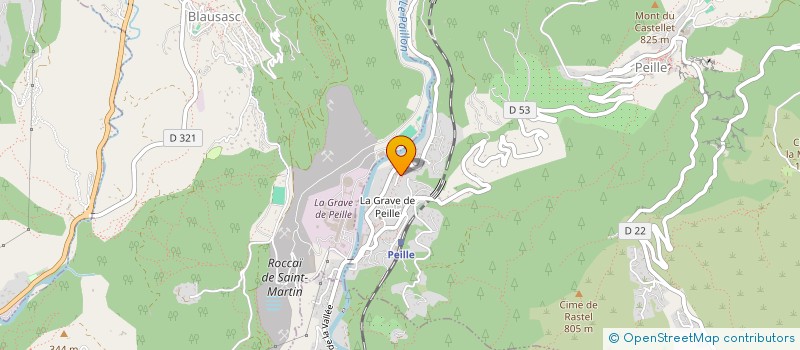 localisation de l'entreprise MADAME MAILYS SEGATTI PRISLEC  PEILLE