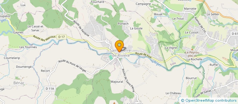 localisation de l'entreprise MADAME MAILYS TECHENE à SAINT-PIERRE-DE-RIVIERE