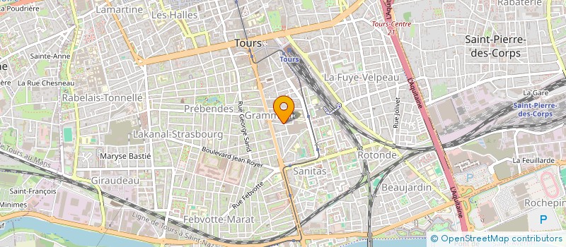 localisation de l'entreprise MADAME MAILYS THERMIDOR  TOURS