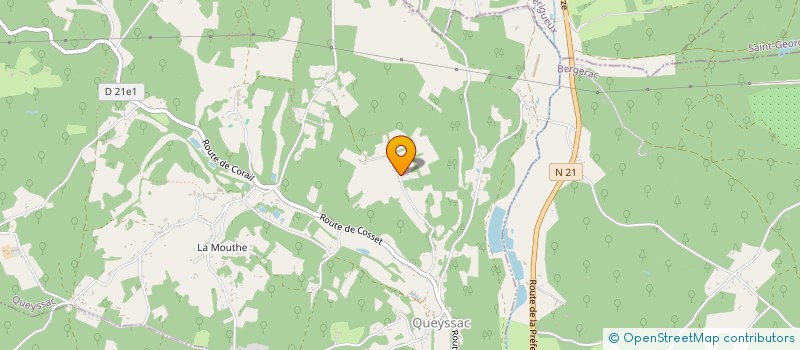 localisation de l'entreprise MADAME MAILYS TRISCOS  QUEYSSAC