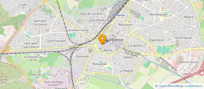 localisation de l'entreprise MADAME MAILYS TROUVE  NARBONNE
