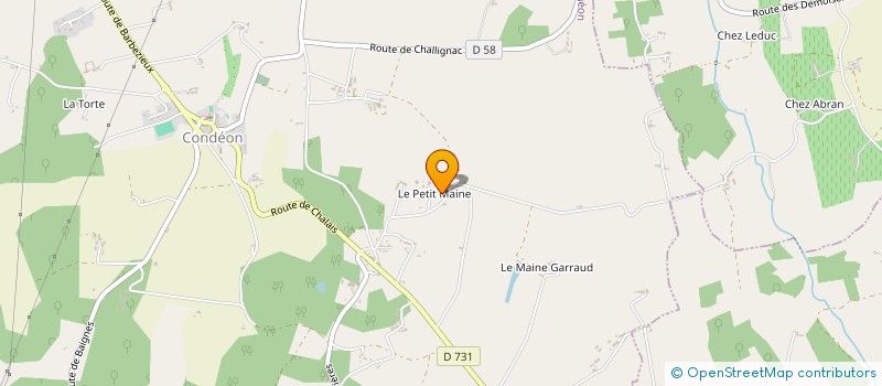 localisation de l'entreprise MADAME MAILYS VIGNON à CONDEON